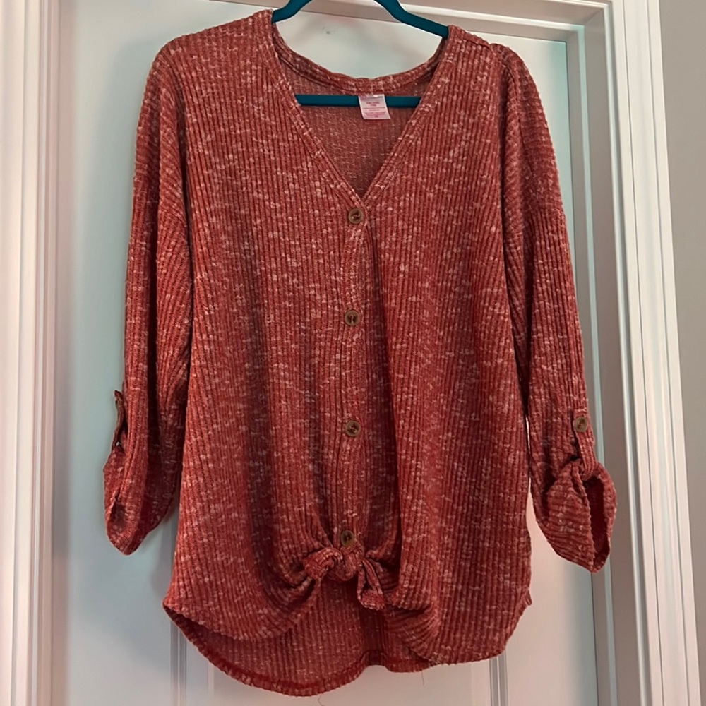 Gorgeous rust color NWOT sweater! XXL